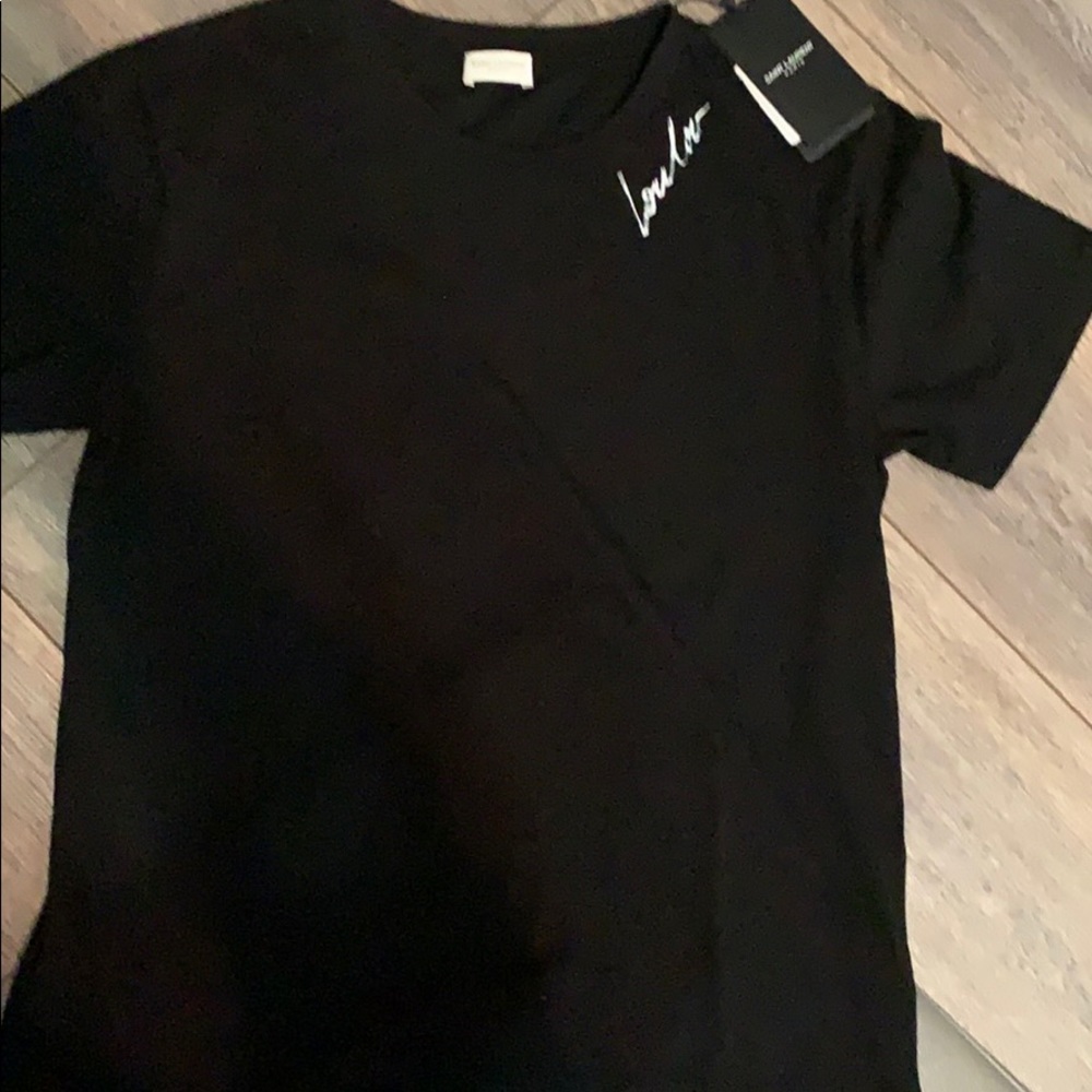 NWT Saint Laurent LouLou t shirt size M.